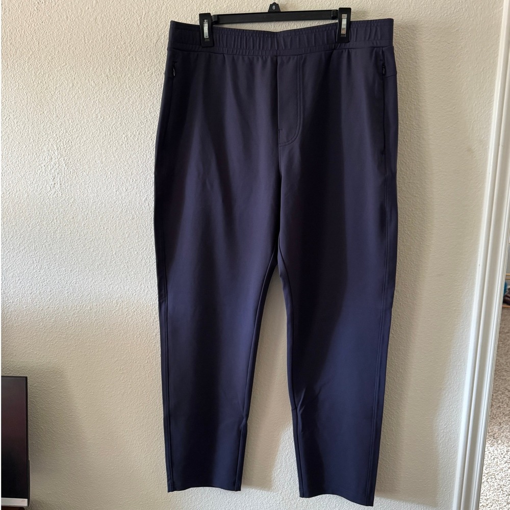 Public Rec All Day Every Day Pant Men 38x32 Navy Zipper Pocket Performance